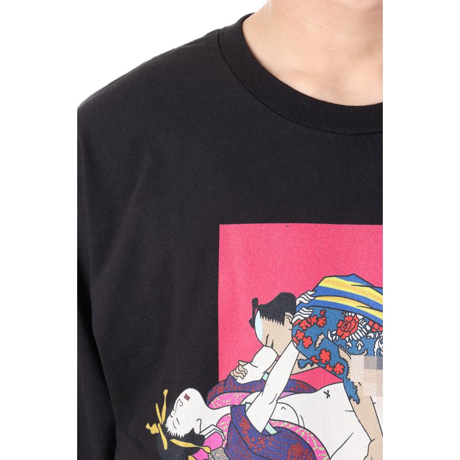 【P5倍 / SALE】地獄特急便 L/S Tee / BLACK（23AW-DELI-04/FS1257） F-LAGSTUF-F(フラグスタフ) |  | 03