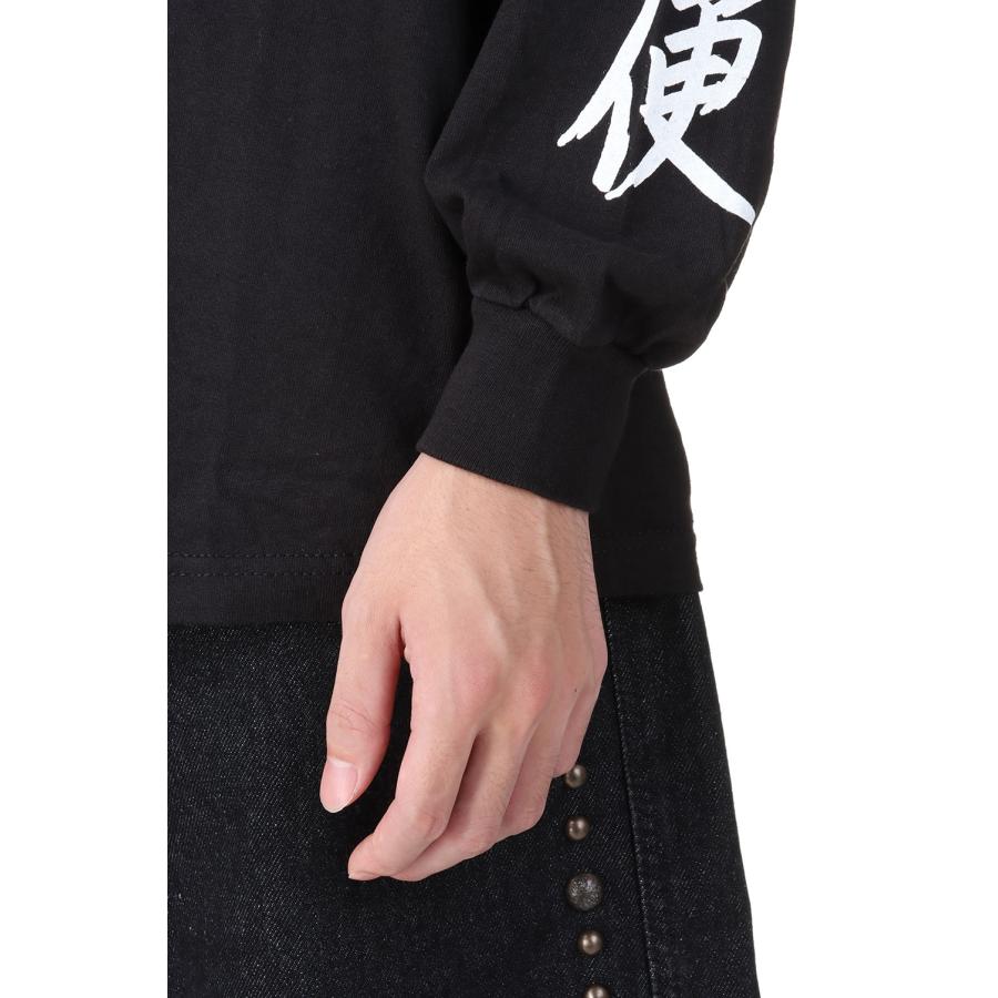 【P5倍 / SALE】地獄特急便 L/S Tee / BLACK（23AW-DELI-04/FS1257） F-LAGSTUF-F(フラグスタフ) |  | 04