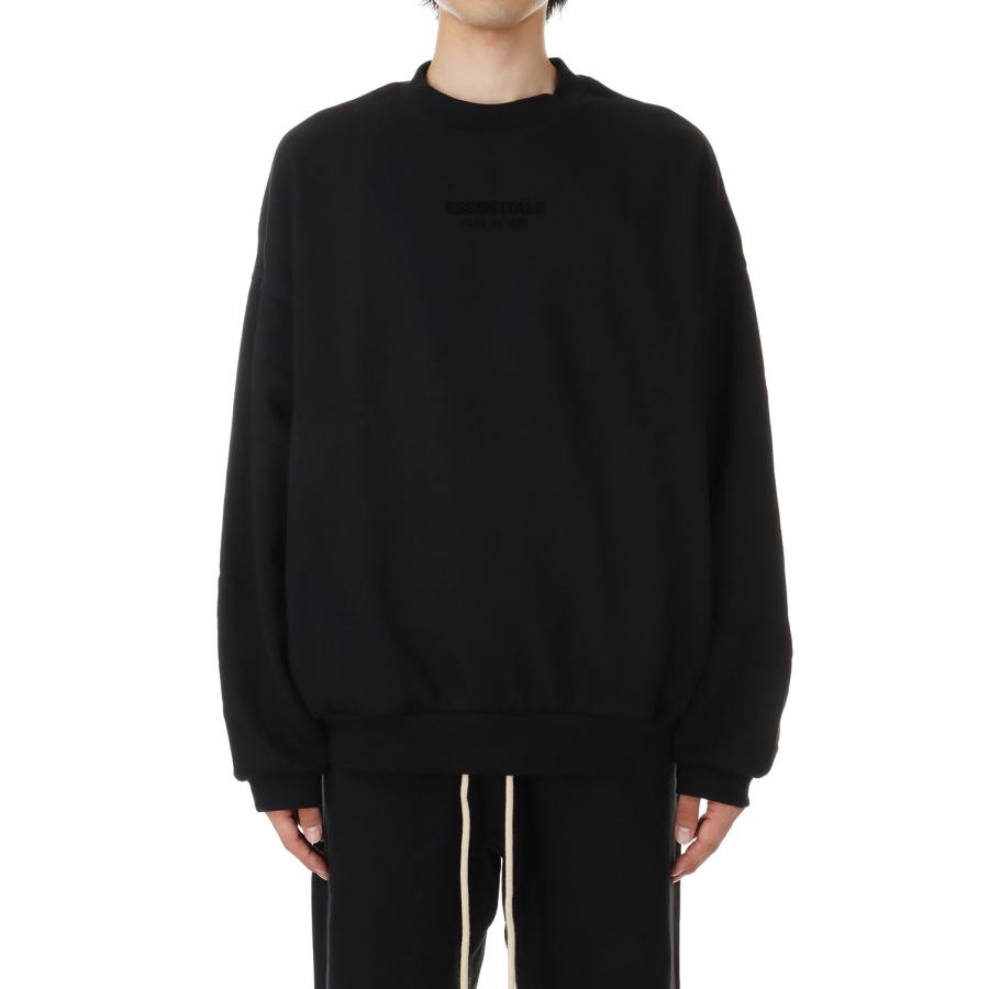 P15倍】【SALE】Essentials Crewneck/Jet Black(192BT232040F