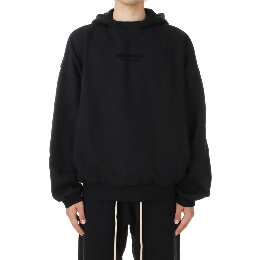 P15倍 / SALE】Essential Hoodie/Jet Black(192BT232050F) ESSENTIALS