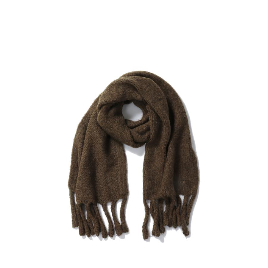 TODAYFUL Brashed Volume Stole -BROWN（12321016) Todayful(トゥデイ