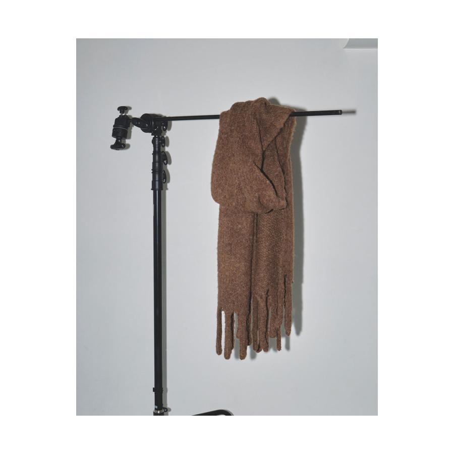 TODAYFUL Brashed Volume Stole -BROWN（12321016) Todayful(トゥデイ