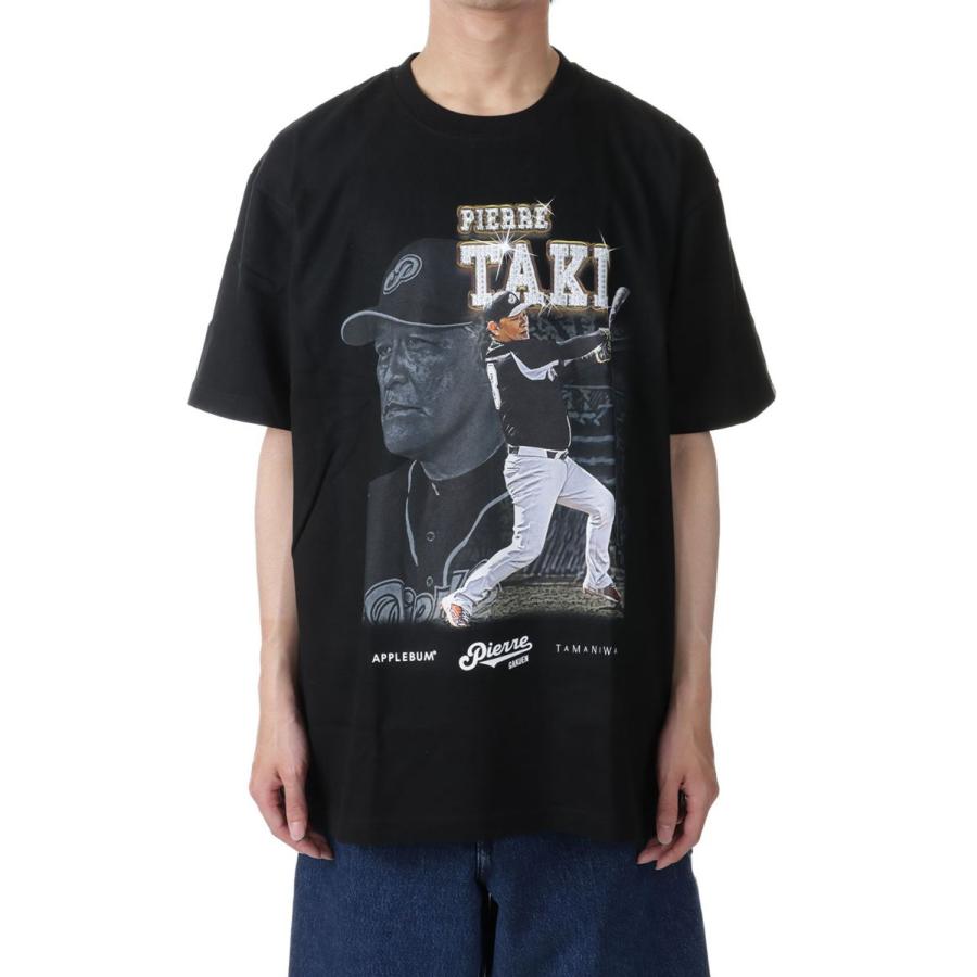ピエール瀧 Swing T-shirt / Black(PL2311101) Applebum(アップルバム) | APPLEBUM