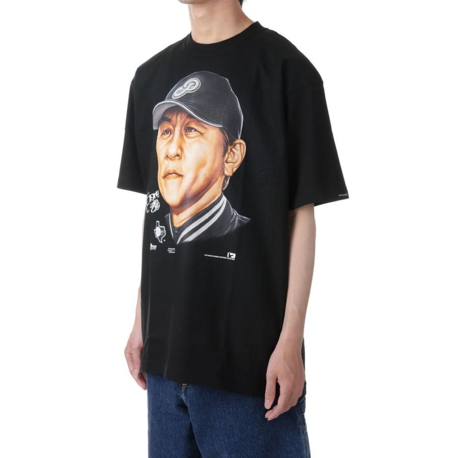 ピエール瀧 Portrait( ピエール学園 Ver.) T-shirt / Black(PL2311102) Applebum(アップルバム) | APPLEBUM | 01