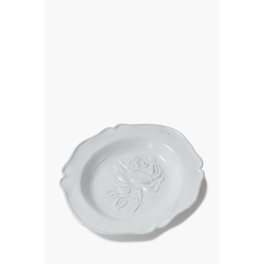 Fleurs -Soup Plate / 27cm x 23.5cm (ASCFLR3) Astier de Villatte(アスティエ・ド・ヴィラット) | ASTIER de VILLATTE. | 03