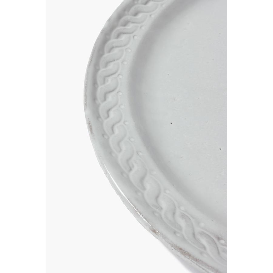 【P15倍】Athens -Plate / 23cm(ASPATH2) Astier de Villatte(アスティエ・ド・ヴィラット) | ASTIER de VILLATTE. | 04