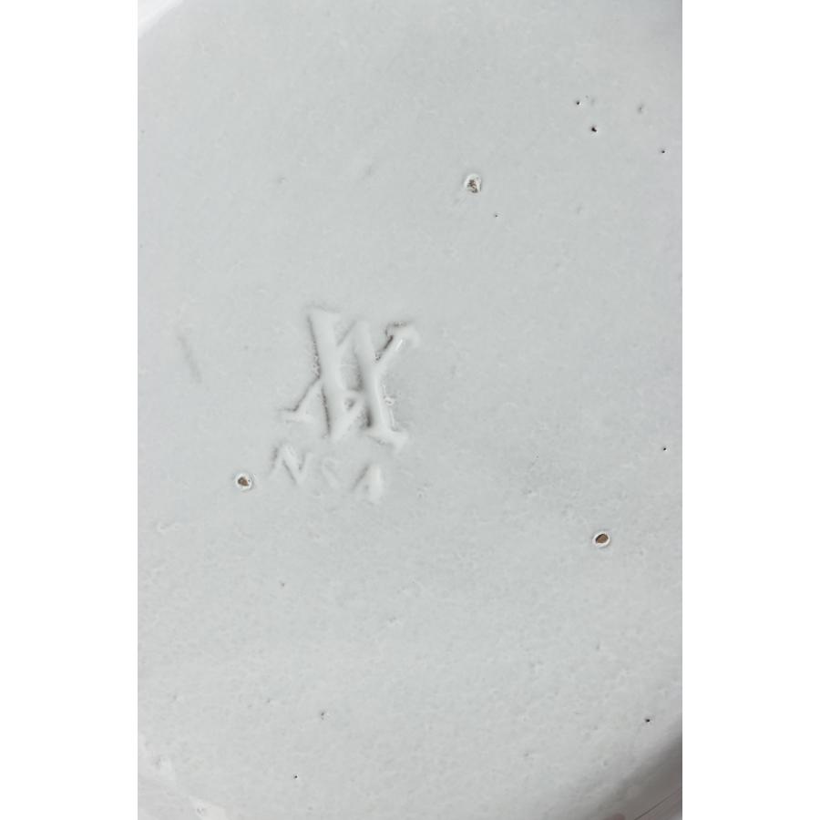 【P15倍】Emilie -Dessert Plate / 22cm x 20cm(ASPEML1) Astier de Villatte(アスティエ・ド・ヴィラット) | ASTIER de VILLATTE. | 04