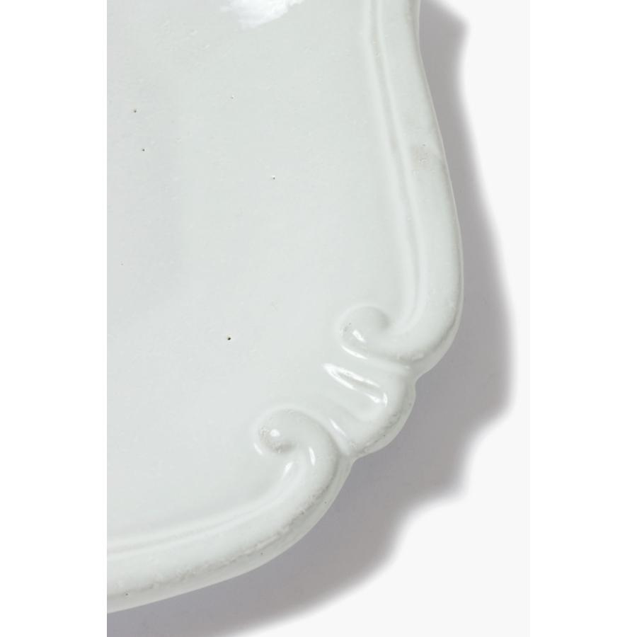 【P15倍】R?gence -Side plate /  20.5cm(ASPRGN1) Astier de Villatte(アスティエ・ド・ヴィラット) | ASTIER de VILLATTE. | 04