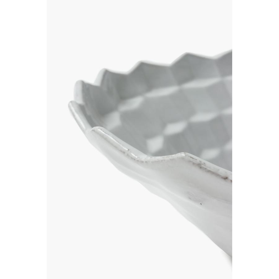 【P15倍】Cube -Round Salad Bowl / 26cm(CPBCBE2) Astier de Villatte(アスティエ・ド・ヴィラット) | ASTIER de VILLATTE. | 03