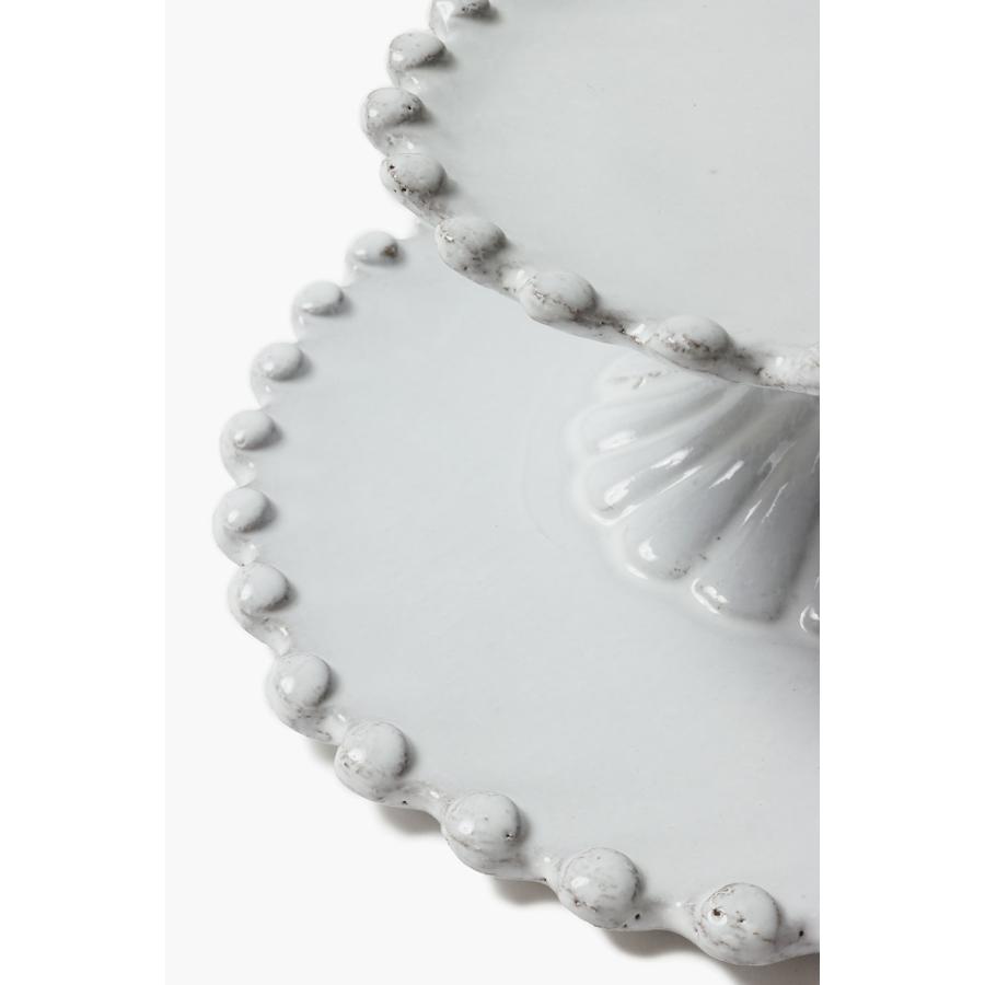 【P10倍】Ad?laide -Two Level Cake Stand / 16.5cm(CPHADL1) Astier de Villatte(アスティエ・ド・ヴィラット) | ASTIER de VILLATTE. | 04