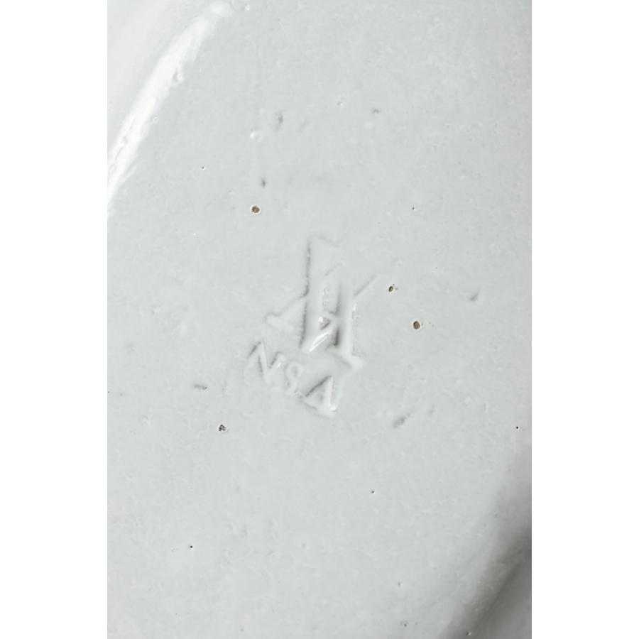 Athens -Small Oval Platter / 21cm x 14cm(PLTATH2) Astier de Villatte(アスティエ・ド・ヴィラット) | ASTIER de VILLATTE. | 04