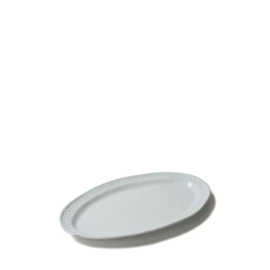 【P5倍】Athens -Oval Platter / 32cm x 20cm(PLTATH3) Astier de Villatte(アスティエ・ド・ヴィラット) | ASTIER de VILLATTE.