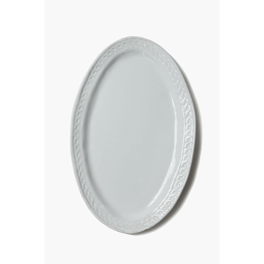 【P10倍】Athens -Oval Platter / 32cm x 20cm(PLTATH3) Astier de Villatte(アスティエ・ド・ヴィラット) | ASTIER de VILLATTE. | 02