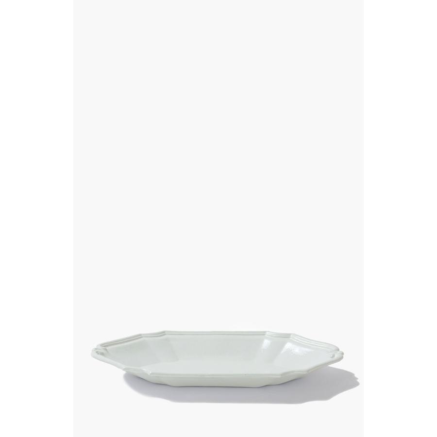 【P10倍】R?gence -Oval Platter / 29cm x 19.5cm(PLTRGN1) Astier de Villatte(アスティエ・ド・ヴィラット) | ASTIER de VILLATTE. | 02
