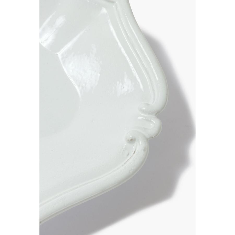 【P10倍】R?gence -Oval Platter / 29cm x 19.5cm(PLTRGN1) Astier de Villatte(アスティエ・ド・ヴィラット) | ASTIER de VILLATTE. | 04