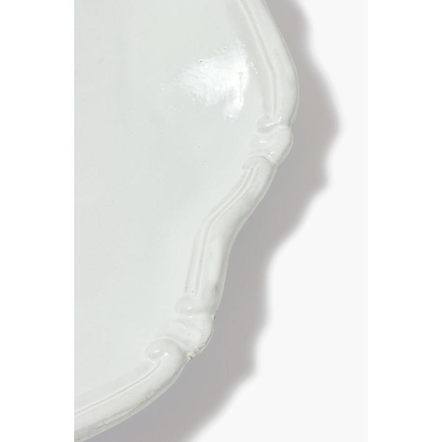 【P15倍】R?gence -Medium Oval Platter / 34cm x 24.5cm(PLTRGN8) Astier de Villatte(アスティエ・ド・ヴィラット) | ASTIER de VILLATTE. | 04