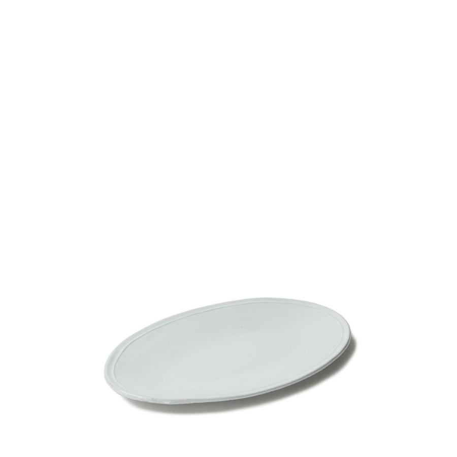 【P5倍】Simple -Small Oval Platter / 32cm x 23cm(PLTSMP5) Astier de Villatte(アスティエ・ド・ヴィラット) | ASTIER de VILLATTE.