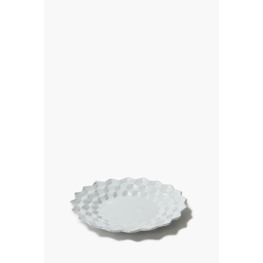 【P15倍】Cube Saucer 1 / 14cm(SSCCBE1) Astier de Villatte(アスティエ・ド・ヴィラット) | ASTIER de VILLATTE. | 01