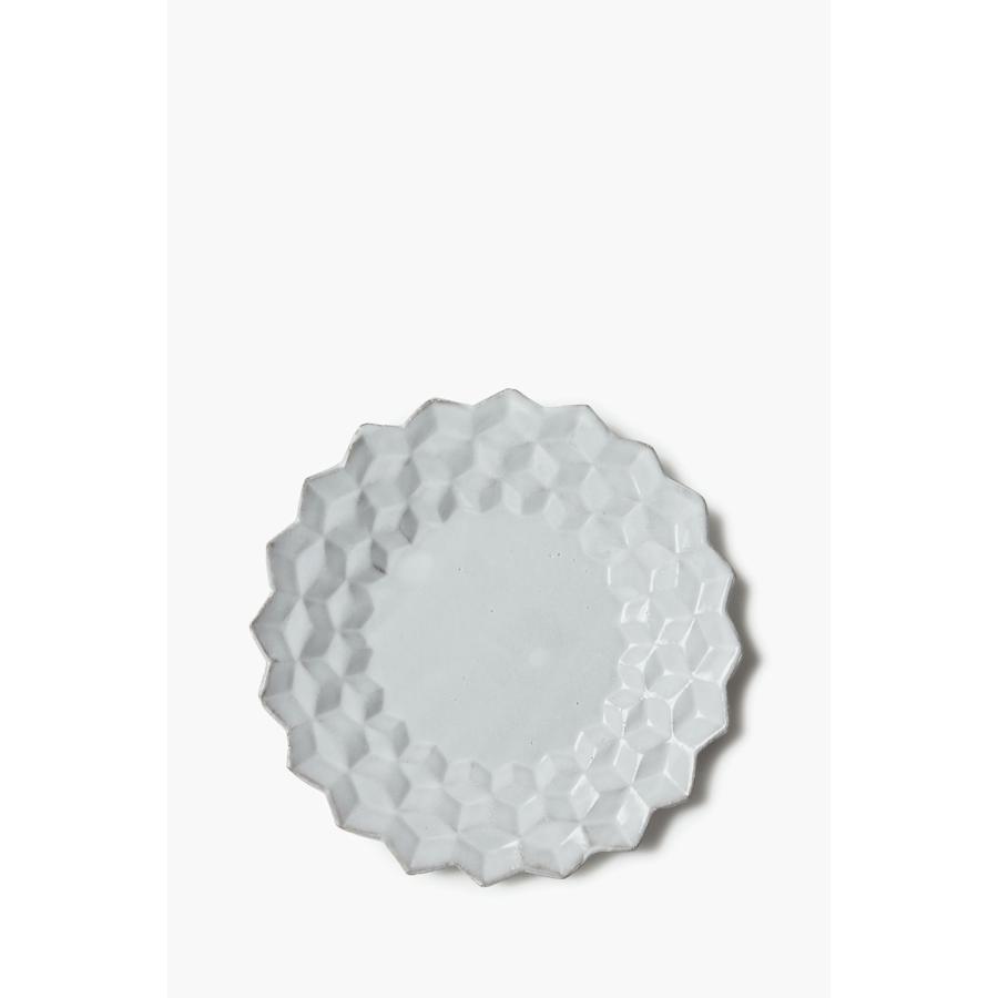 【P15倍】Cube Saucer 1 / 14cm(SSCCBE1) Astier de Villatte(アスティエ・ド・ヴィラット) | ASTIER de VILLATTE. | 02