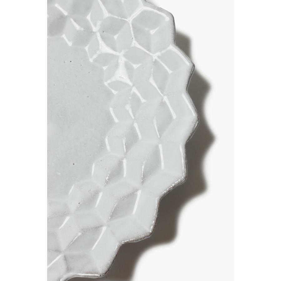 【P15倍】Cube Saucer 1 / 14cm(SSCCBE1) Astier de Villatte(アスティエ・ド・ヴィラット) | ASTIER de VILLATTE. | 03