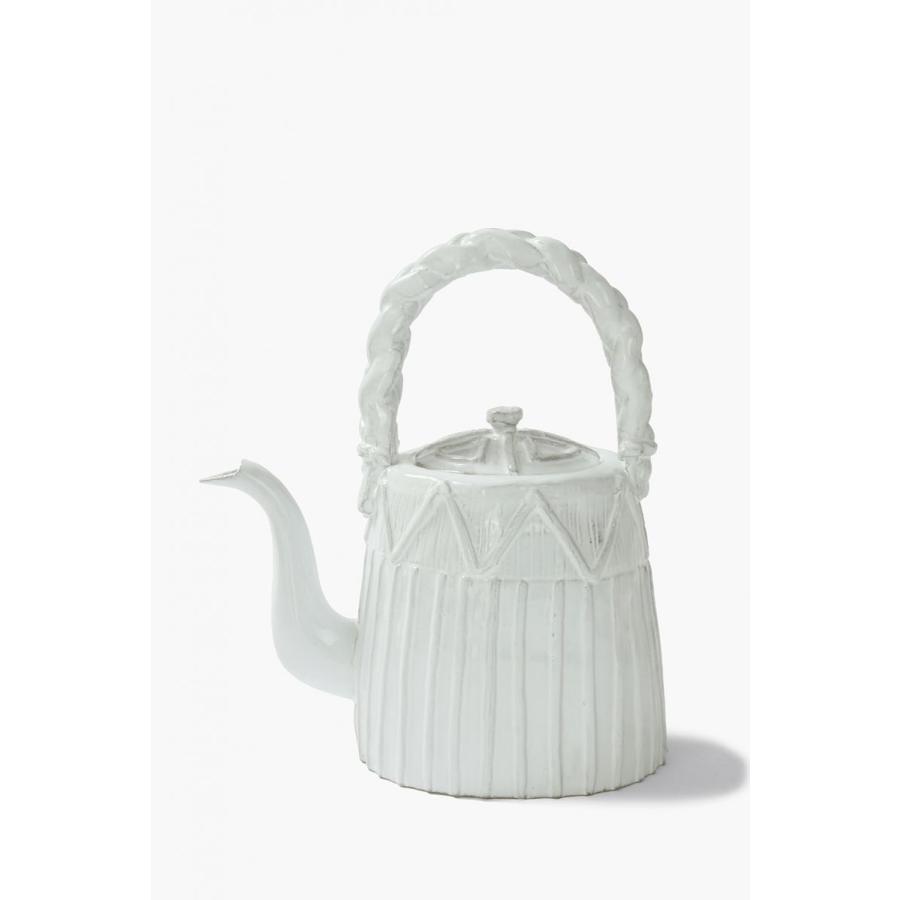 アスティエ　セツコ Astier de Villatte セツコ・ティーポットL – Blanc de Juillet
