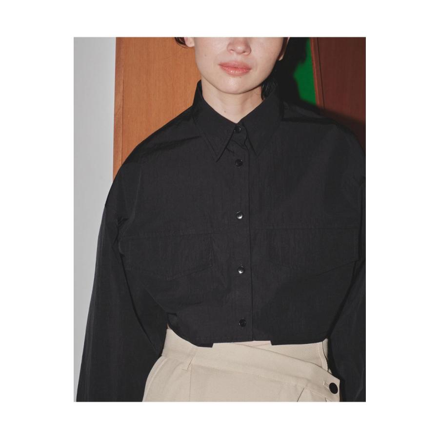 【SALE】TODAYFUL トゥデイフル Pocket Short Shirts -BLACK (12320418) | TODAYFUL | 06