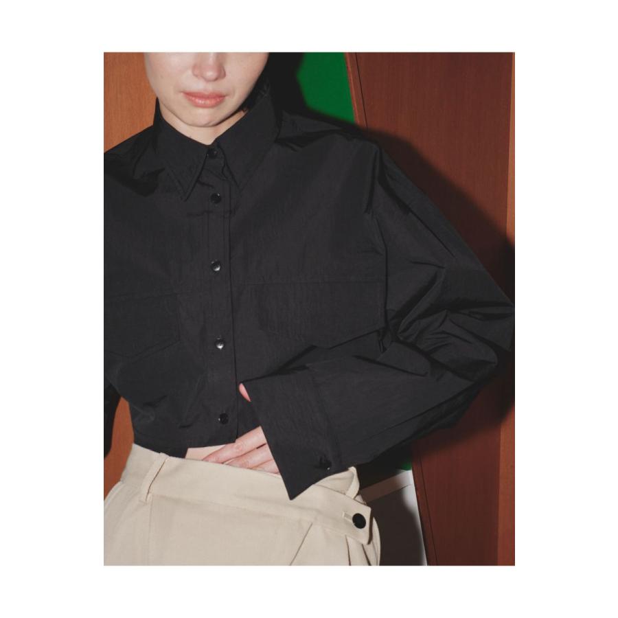 【SALE】TODAYFUL トゥデイフル Pocket Short Shirts -BLACK (12320418) | TODAYFUL | 07