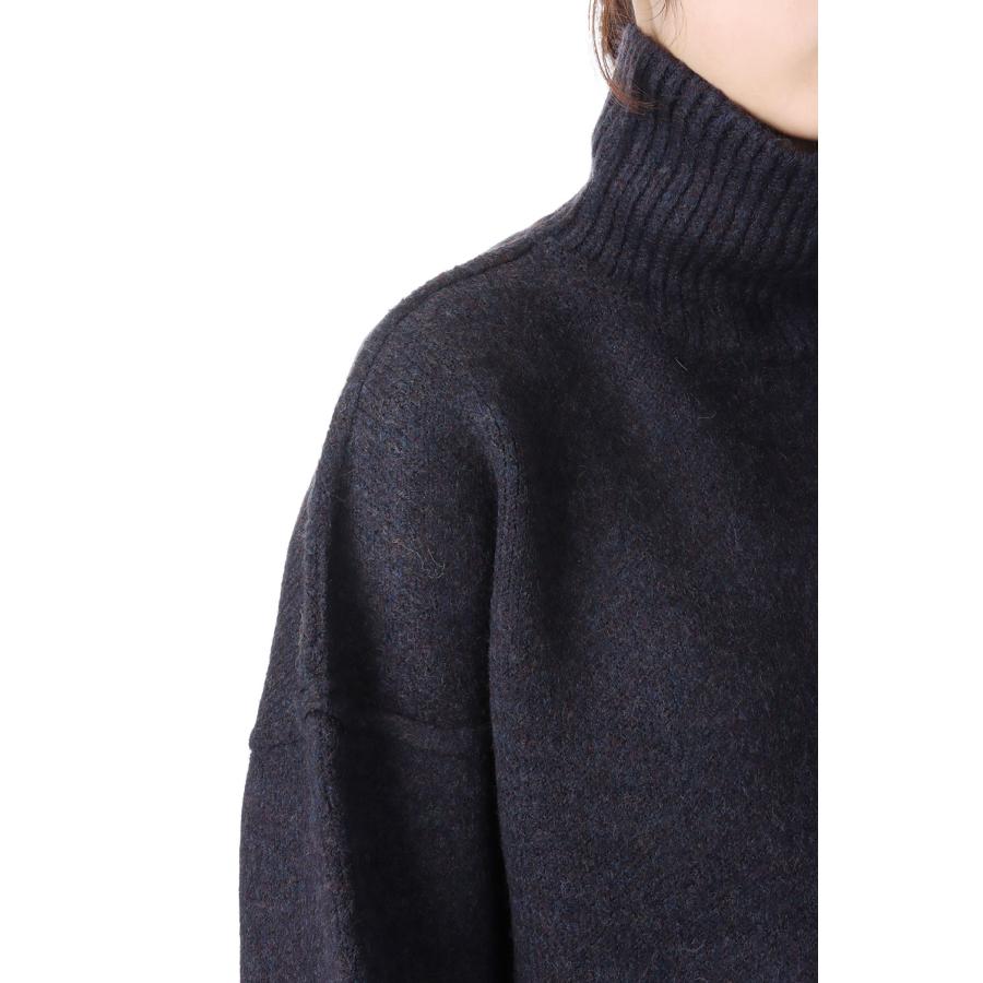 【SALE】TODAYFUL トゥデイフル  Brashed Short Turtleknit -INDIGO（12320525) | TODAYFUL | 03