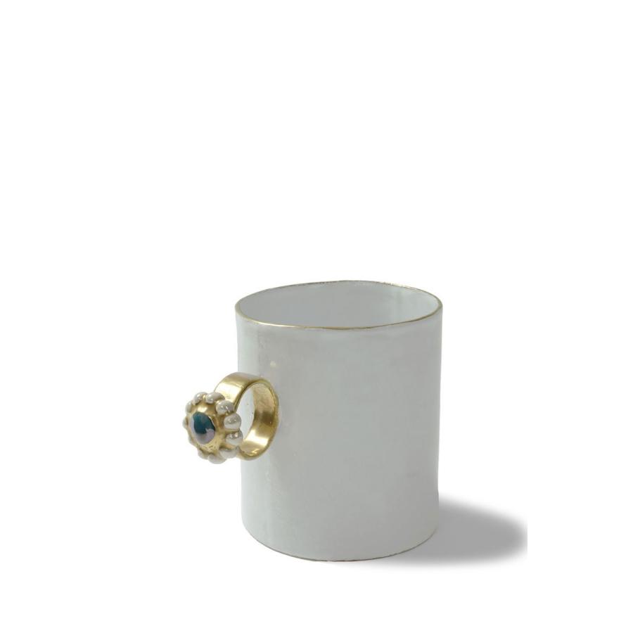 アスティエ ド ヴィラット Serena Blue Iris Ring Cup