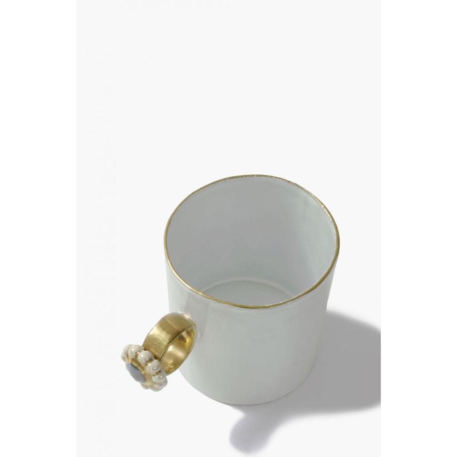 アスティエ ド ヴィラット Serena Blue Iris Ring Cup