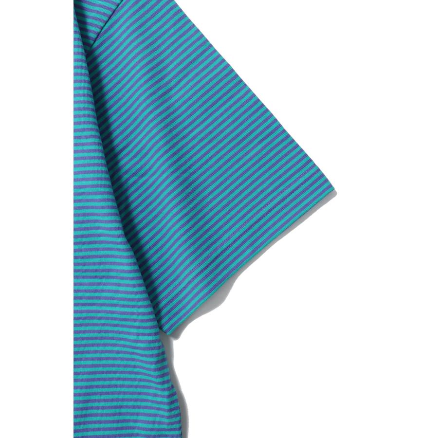 【SALE】S/S Multi Border Tee - OPTIC VIOLET / GEYSER AQUA (NT32455) The North Face(ザ・ノース・フェイス) | THE NORTH FACE | 03