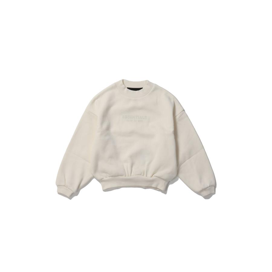 【P5倍 / SALE】Essentials Crewneck -Cloud Dancer(785BT232061K) ESSENTIALS -Kids-(エッセンシャルズ) | 