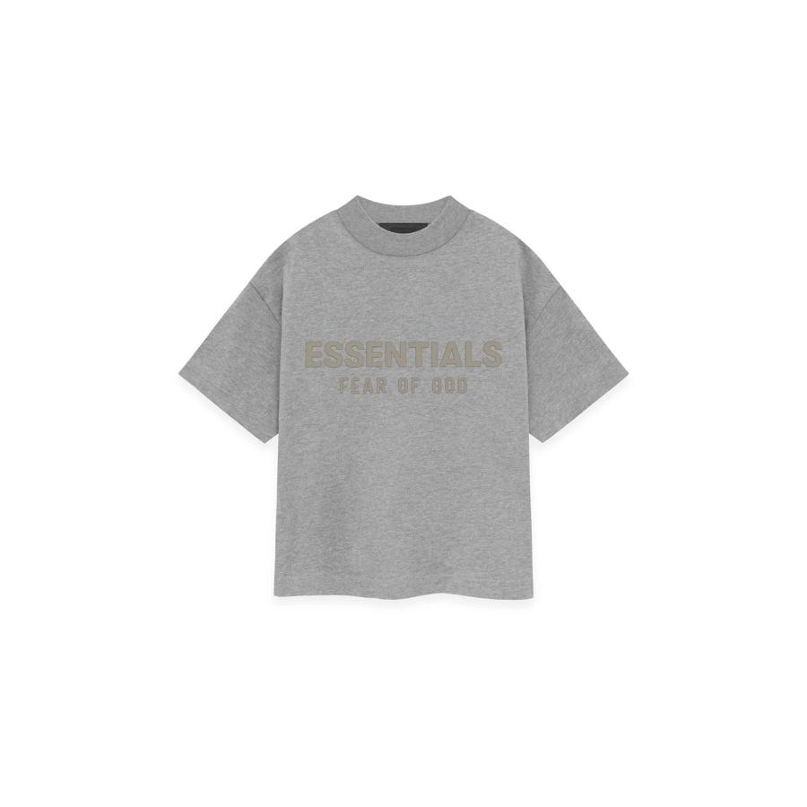 【P5倍 / SALE】Crewneck T-shirt -DARK HEATHER OATMEAL(785SP241353K) ESSENTIALS -Kids-(エッセンシャルズ) | 