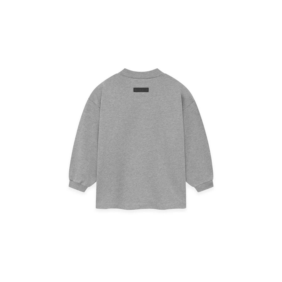 【P5倍 / SALE】Longsleeve Shirt -DARK HEATHER OATMEAL(785SP241363K) ESSENTIALS -Kids-(エッセンシャルズ) |  | 01