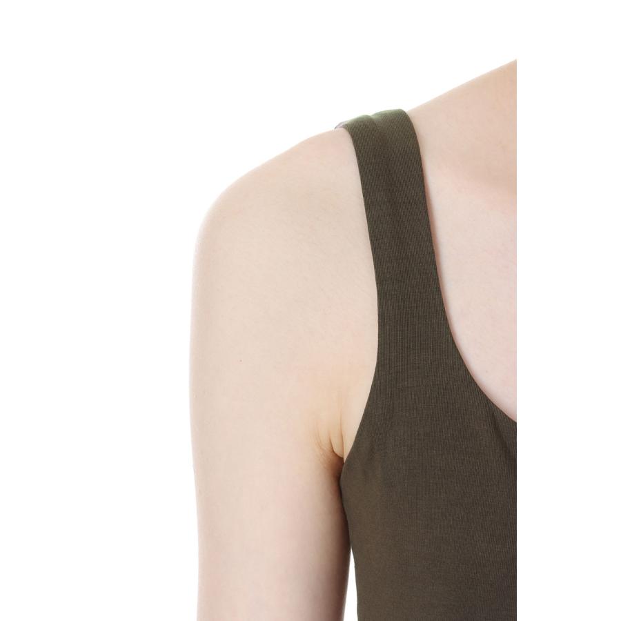 【P10倍】【SALE】SQUARE NECK BODYSUIT - COTTON SPANDEX -BRUNETTE(ES2356BT) Entire Studios -Women-(エンタイア スタジオ) |  | 03