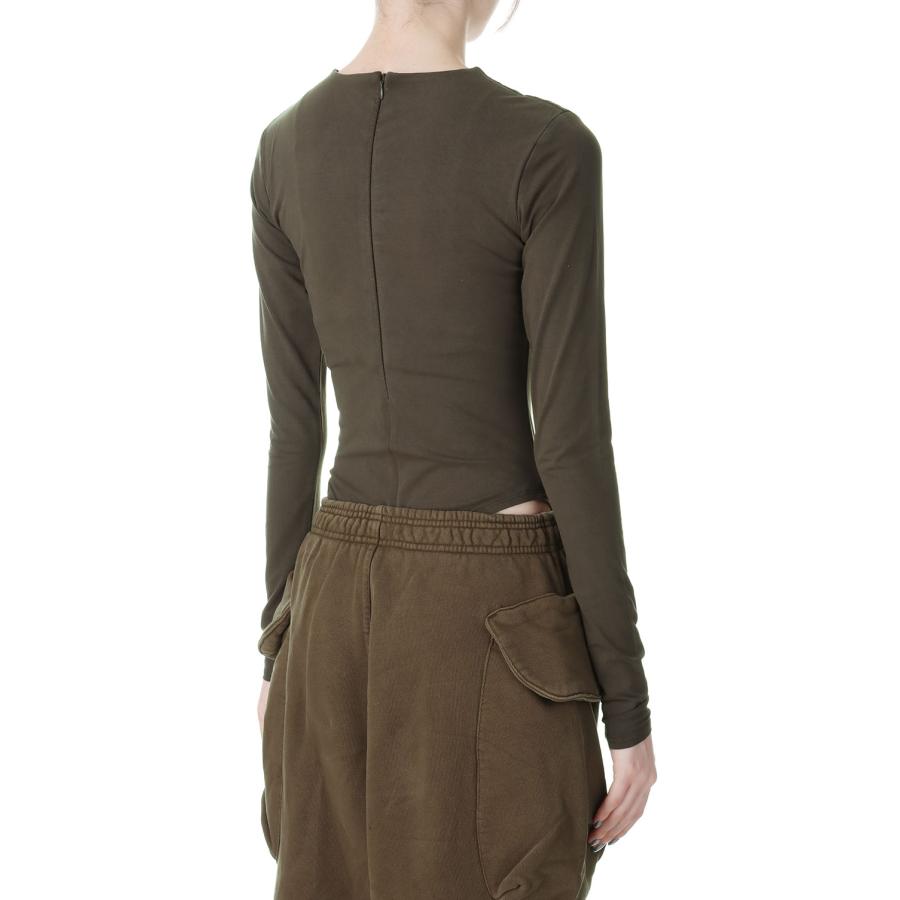 【P10倍】【SALE】LS BODYSUIT - COTTON SPANDEX -BRUNETTE(ES2357BT) Entire Studios -Women-(エンタイア スタジオ) |  | 02