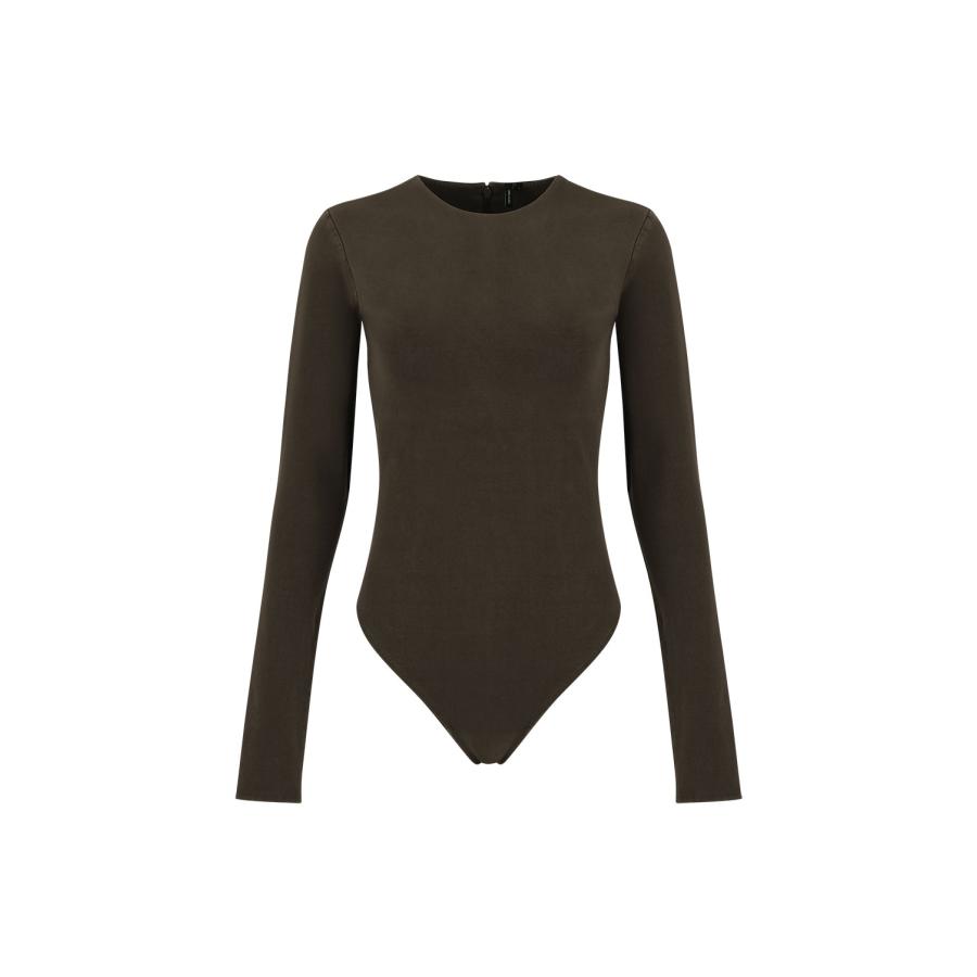 【P10倍】【SALE】LS BODYSUIT - COTTON SPANDEX -BRUNETTE(ES2357BT) Entire Studios -Women-(エンタイア スタジオ) |  | 06