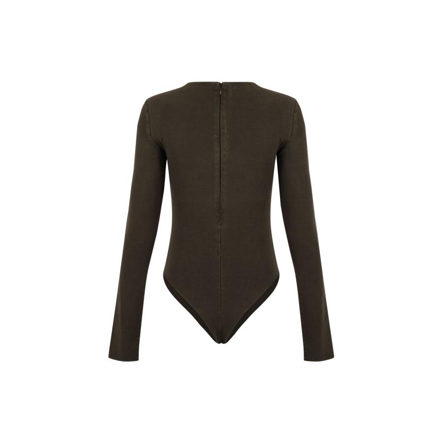 【P10倍】【SALE】LS BODYSUIT - COTTON SPANDEX -BRUNETTE(ES2357BT) Entire Studios -Women-(エンタイア スタジオ) |  | 07
