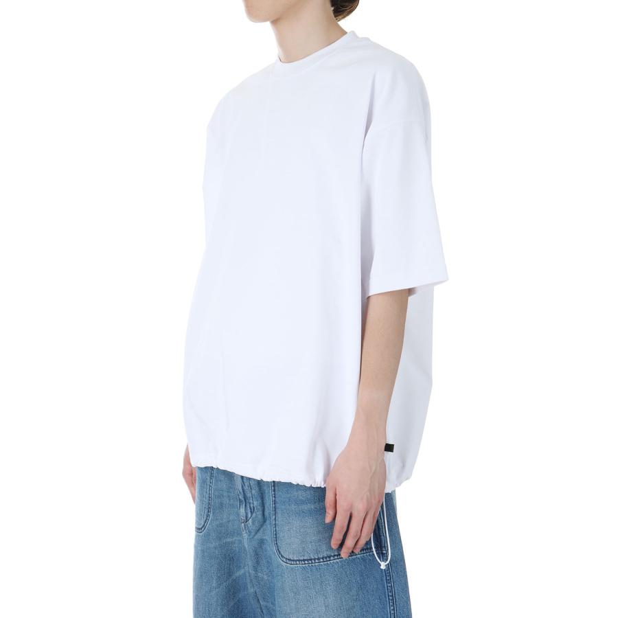 【P10倍】【SALE】TECH DRAWSTRING S/S TEE - WHITE (BE-41024) DAIWA PIER39(ダイワ ピア39) | DAIWA PIER39 | 01