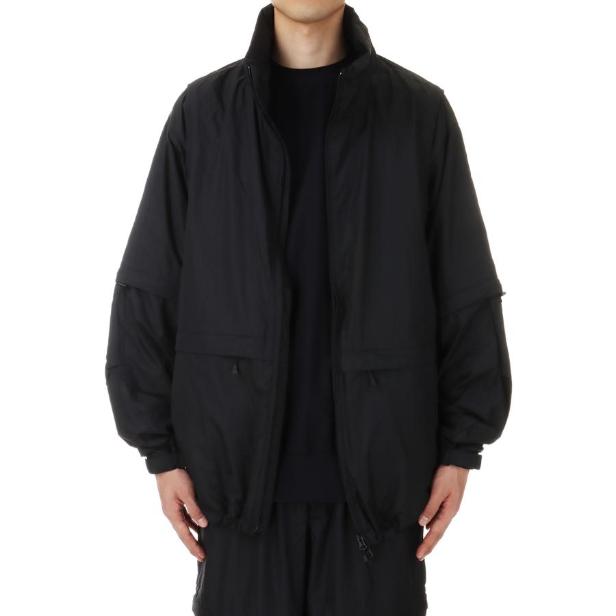 DAIWA PIER39 TECH DETACHABLE WINDBREAKER JACKET - BLACK (BJ-50024 