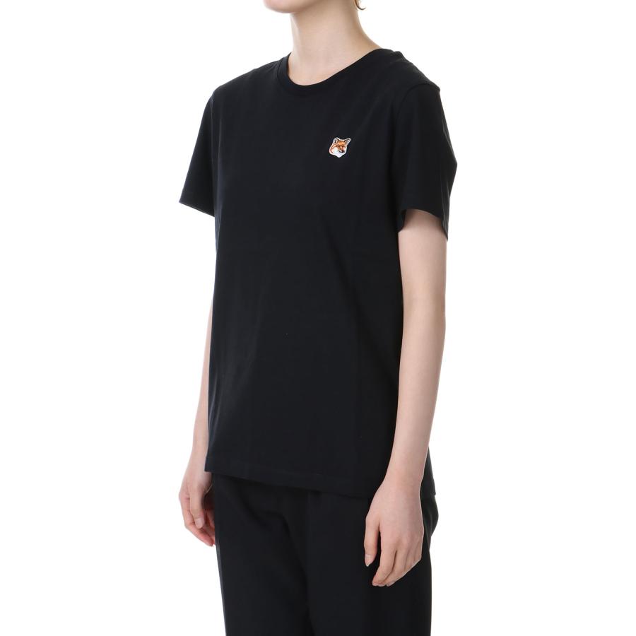 【P5倍 / SALE】FOX HEAD PATCH CLASSIC TEE-SHIRT - BLACK(LW00105KJ0008) Maison Kitsune -Women-(メゾンキツネ) |  | 01