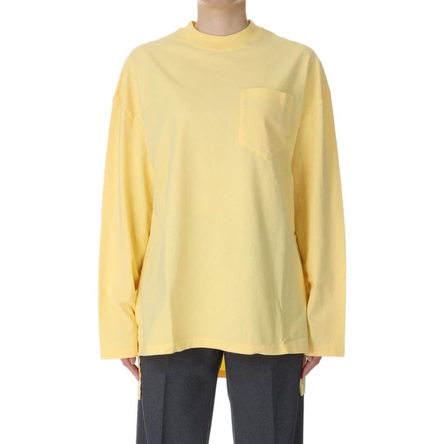 新品 24SS シンゾーン SIDE SLIT LONG TEE イエロー Shinzone SIDE SLIT LONG TEE-Yellow（24SMSCU02 ） Shinzone