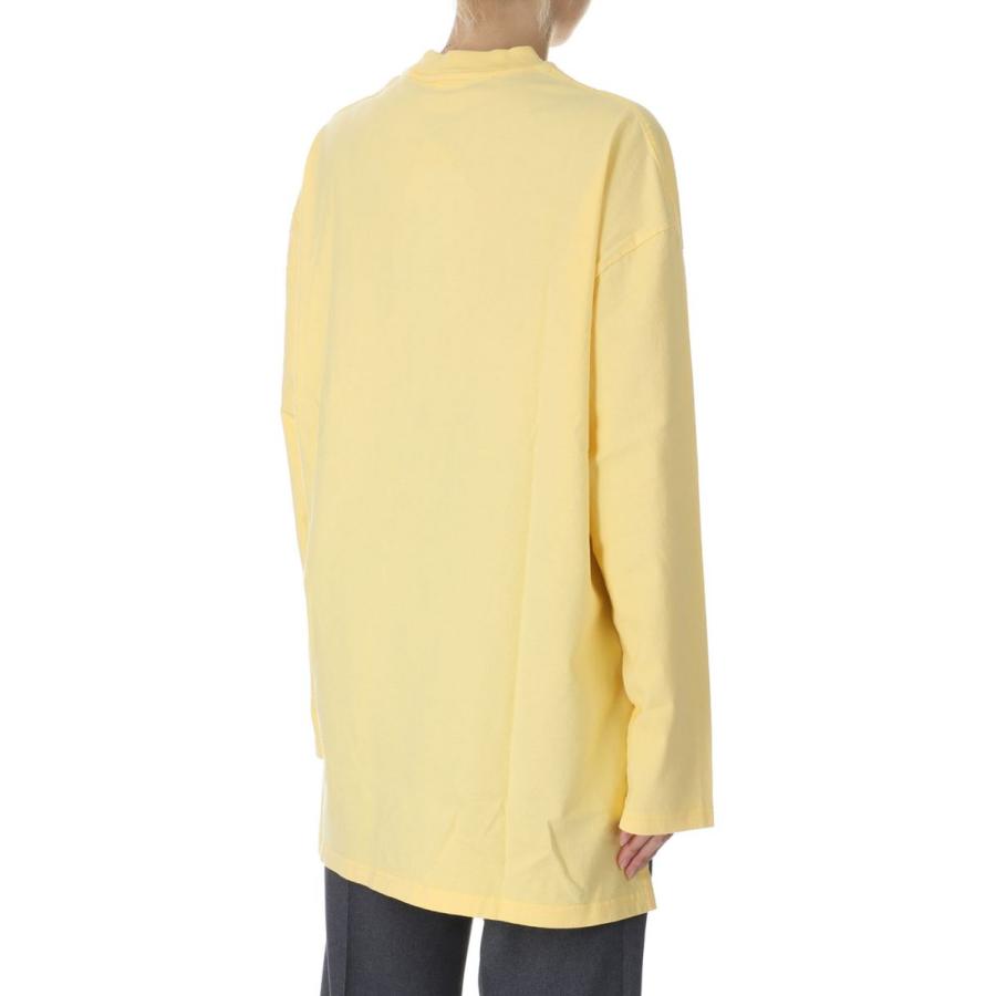 新品 24SS シンゾーン SIDE SLIT LONG TEE イエロー Shinzone SIDE SLIT LONG TEE-Yellow（24SMSCU02 ） Shinzone