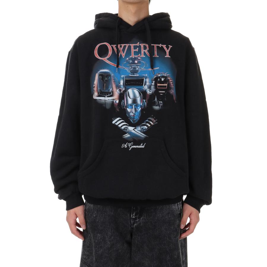 【SALE】ANDROID PRINT HOODIE(24SS28CS309)-BLACK- doublet(ダブレット) | doublet