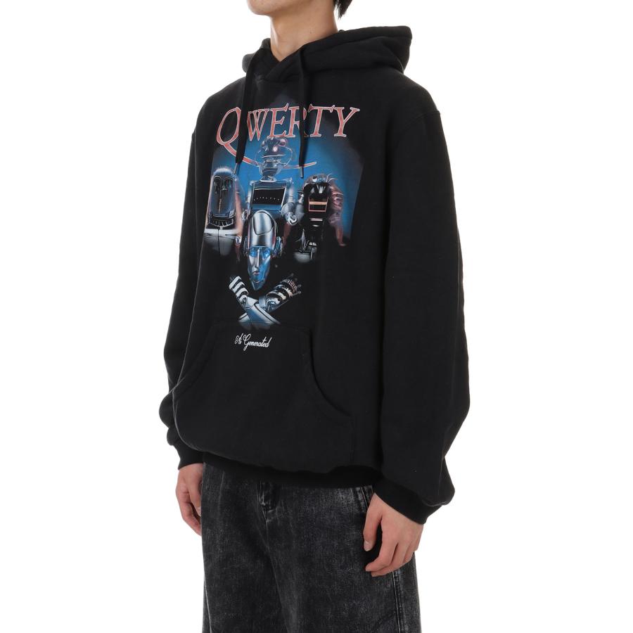 【SALE】ANDROID PRINT HOODIE(24SS28CS309)-BLACK- doublet(ダブレット) | doublet | 01