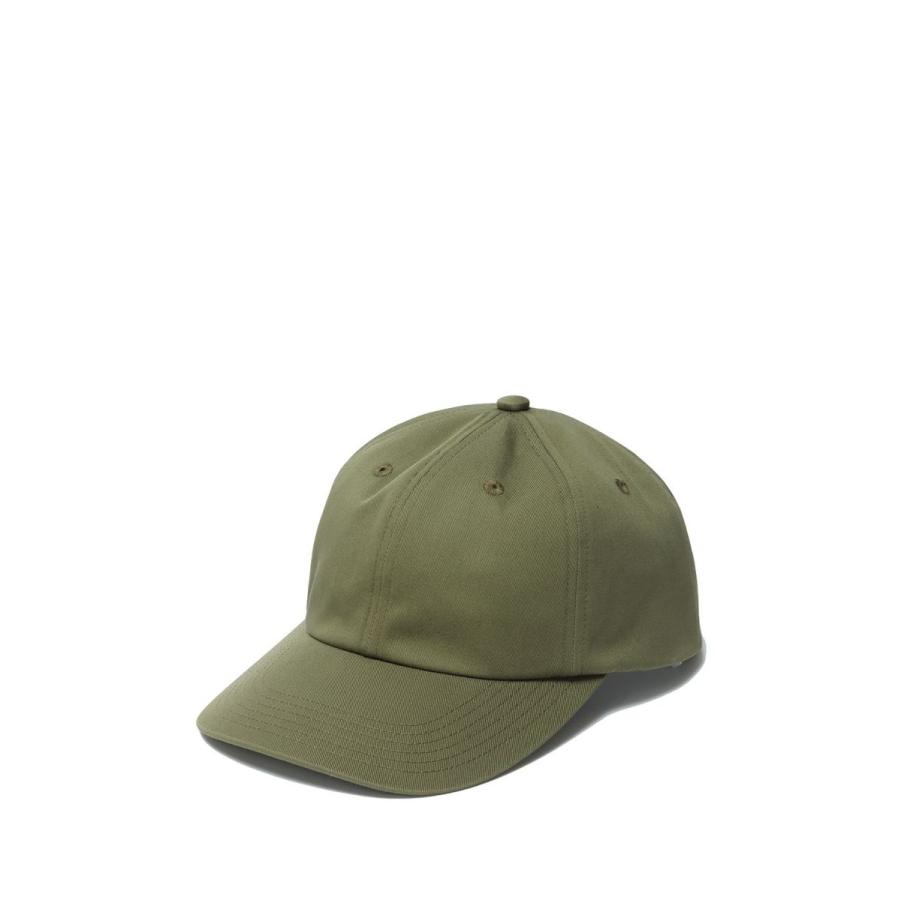 【P5倍 / SALE】COTTON CHINO 6PANEL CAP / OLIVE GREEN (E-008B) Kijima Takayuki(キジマタカユキ) | KIJIMA TAKAYUKI