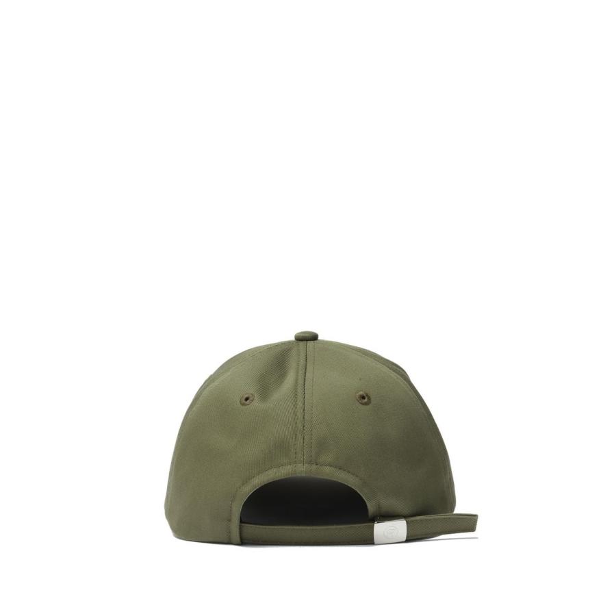 【P5倍 / SALE】COTTON CHINO 6PANEL CAP / OLIVE GREEN (E-008B) Kijima Takayuki(キジマタカユキ) | KIJIMA TAKAYUKI | 03