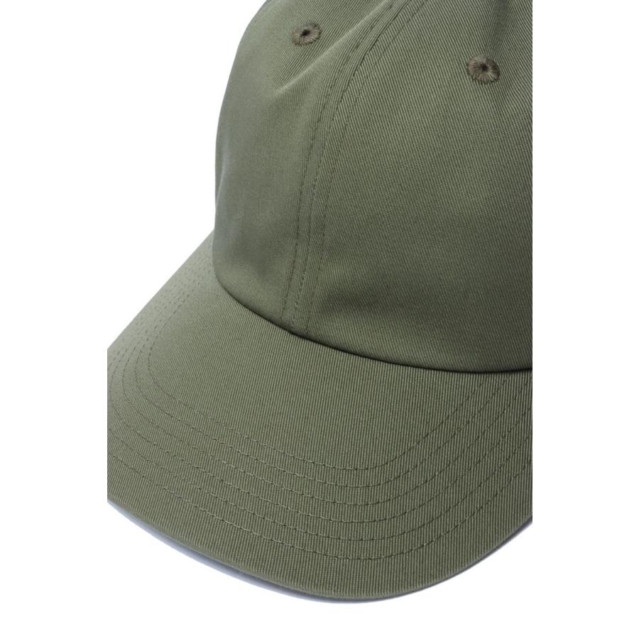 【P5倍 / SALE】COTTON CHINO 6PANEL CAP / OLIVE GREEN (E-008B) Kijima Takayuki(キジマタカユキ) | KIJIMA TAKAYUKI | 04