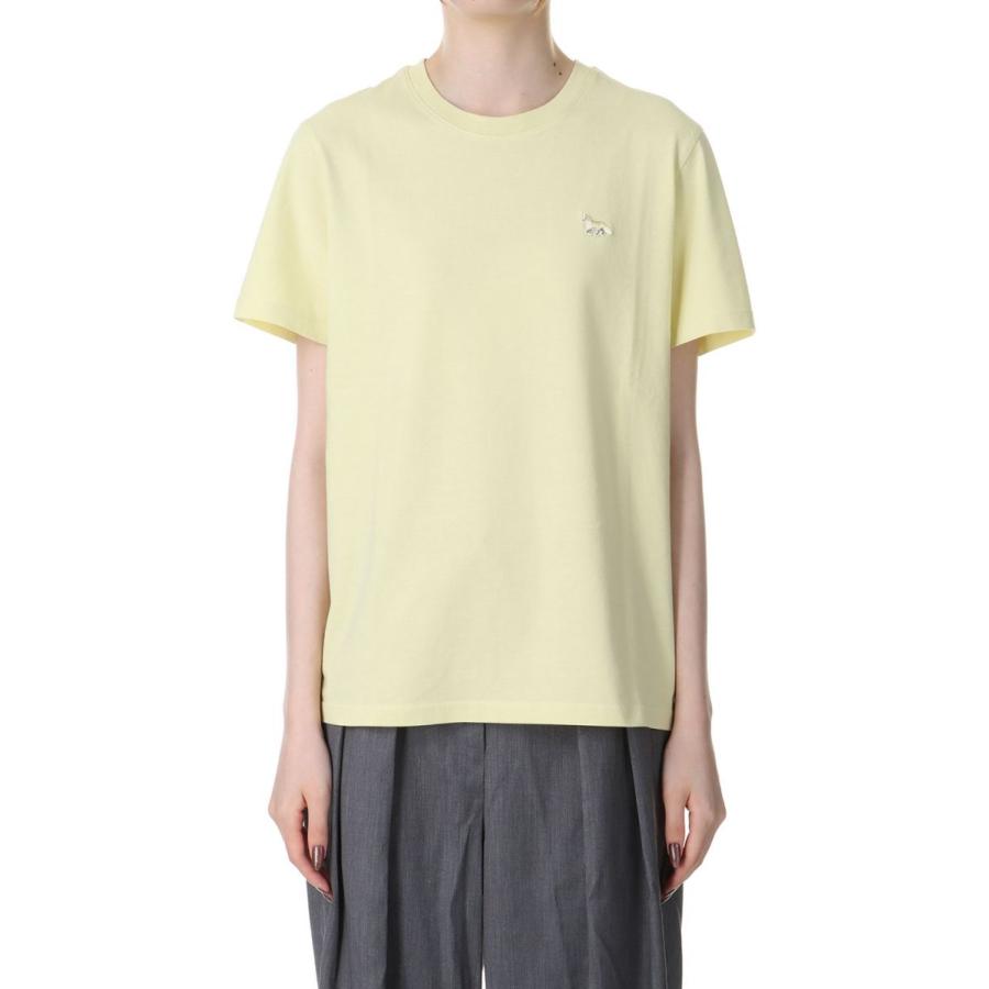 SALE】BABY FOX PATCH REGULAR TEE- SHIRT - CHALK YELLOW