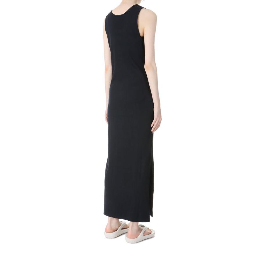 BABY FOX RIBBED TANK DRESS - BLACK(MW01602KJ0125) Maison Kitsune -Women-(メゾンキツネ) |  | 02
